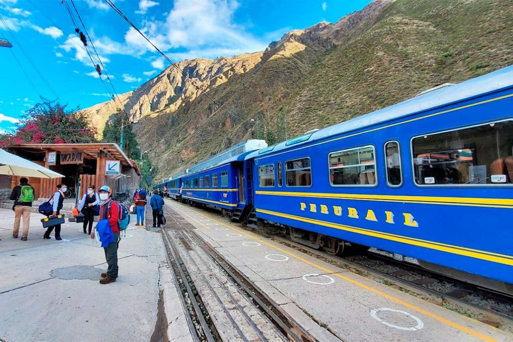 Tren a Machu Picchu